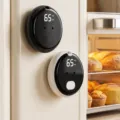 intelligenter sprach-kuechen-timer magnetische countdown digitale zeitmanagement-werkzeug hauptansicht - Weiß