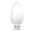 USB LED Flammen Nachtlicht Lampe tragbar stimmungsvolle Beleuchtung steuerbare Deko Lampe - Simuliertes Dynamisches Flammenlicht