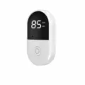 Smart voice countdown timer, magnetic digital kitchen timer for home and student study use. - White