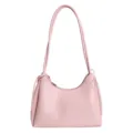 Minimalistische weiche rosa Hobo-Schultertasche für Damen, ideal für den täglichen Gebrauch. - Rosa Tasche
