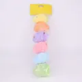 Set de seis coloridos adornos de huevos de Pascua con textura en empaque transparente. - Lentejuelas Granulares (Estilo B) / Juego de 6