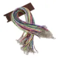 Vista detallada de cordones de cera de 2 mm para collar con cierres y extensiones - Multicolor