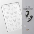Professional 3D butterfly pattern silicone mold for crystal glue nail art DIY decoration - Butterfly Melody Style (JT-070)