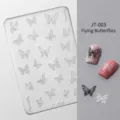3D ανάγλυφο καλούπι τέχνης νυχιών με πεταλούδες για δημιουργικό επαγγελματικό μανικιούρ - Flying Butterfly Style (JT-003)