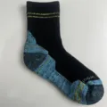 Merino wool thick thermal hiking socks for outdoor winter sports, breathable warm crew socks. - 36-42 / 8
