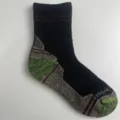 Thick merino wool thermal hiking socks for outdoor sports, winter warm cushioned snow socks. - 36-42 / 14