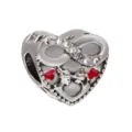 Cuore Rosso Simbolo Infinito (013) / 1 Pezzo/Confezione