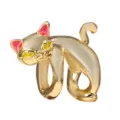 Gatto che si Allunga Oro (034) / 1 Pezzo/Confezione