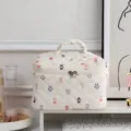 Neceser acolchado con estampados de personajes lindos para el viaje y almacenaje - Personaje de Dibujos Animados (Juego Acolchado) / L