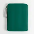 Minimalist dark green PU waterproof 11-inch tablet sleeve inner bag for Apple iPad - Green / 11"