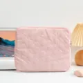 Funda protectora acolchada rosa para tableta iPad Air de 11 pulgadas con diseño de lazo - Lazo Rosa