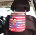 Poubelle de voiture pirate suspendue à l'appui-tête pour rangement - Pirate de Cœur