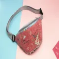 Elegante riñonera rosa de lentejuelas con un lindo diseño de unicornio para niñas - Multiple Unicorn Foundation