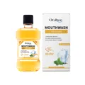 Oralhoe 100ml Bain de Bouche Menthe Fraîche pour hygiène bucco-dentaire quotidienne. - Orange