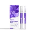 EELHOE teeth whitening pen set, effective stain removal for bright smile and oral care. 2pcs - 5D Whitening Pen