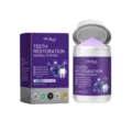 ORALHOE purple teeth restoration mineral powder 50g for whitening and fresh breath care - Cleaning Tooth Powder / 50.00g