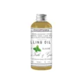 Organic coconut mint pulling oil for daily oral care, teeth whitening and gum health 4 oz - 80ml