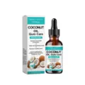Oralhoe coconut oil mouthwash for fresh breath and gum care, 60ml daily oral hygiene. - 60ML
