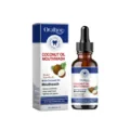 Oralhoe coconut oil mouthwash 60ml herbal mint formula for fresh breath and oral health care. - 60ML