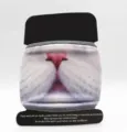 Mascarilla de algodón 3D con hocico de animal para protección contra el polvo al aire - Talla única / Cat Mouth
