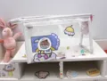 Linda bolsa de PVC transparente con astronauta de dibujos animados y detalle shaker - Space Boy -2