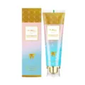Oralhoe Niacinamide whitening toothpaste set with elegant pink and blue gradient design - 120.00g