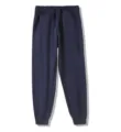 Men's Navy Blue Jogger Sweatpants Casual Drawstring Pants Athletic Activewear Comfort - M / Bottoms / Navy Blue