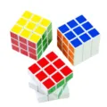 Cube magique classique 3x3 jouet éducatif pour enfants jeu de réflexion et d'intelligence. - Style Corps Blanc 3x3