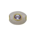 Perle intercalaire ovale à grand trou avec zircon violet, charm DIY doré pour bracelet. - Pendentif Seul (Sans Chaîne) (DN260707-F)