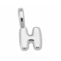 Ciondolo Lettera H (DN260611-H) / Pendant Only (Without Chain) / Argento
