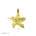 Gold starfish pendant beach ocean style necklace jewelry accessory 30x39mm 4.7g - Pendant Only (Without Chain) (DN260506-K)