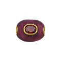 Ovale große Loch Tonne Perle Abstandhalter DIY Handarbeit Halskette Armband Schmuck Zubehör. - Anhänger Ohne Kette (Stil N)