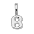 Ciondolo Lettera B Argentato Stile Palloncino Carino DIY Collana Ciondolo Accessorio - Ciondolo Lettera B (DN260611-B) / Solo Ciondolo (Senza Catena) / Oro