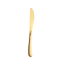 Couteau à steak en acier inoxydable doré couverts de table élégants pièce unique SKU - Couteau de Table Or
