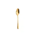 Cuillère à dessert en acier inoxydable doré, cuillère de table épaisse 304. - Cuillère à Thé Or