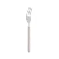 Stainless steel dinner fork with pink marble pattern handle for western food table setting. - Tea Fork / Ink Wash Pink