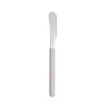 Stainless steel butter knife with pink marble handle, elegant table cutlery for kitchen and dining. - Dessert Knife / Ink Wash Pink