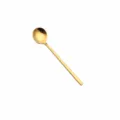 13cm Titanium Gold Round Spoon Stainless Steel Coffee Stirring Spoon Dessert Spoon - Small Round Spoon / 13cm / Titanium Gold