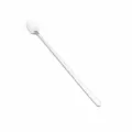 Cuchara cuadrada de mango largo de acero inoxidable 17cm plata para postres y cócteles - Cuchara para Batidos / 17cm / Natural