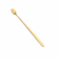 Cuchara de mezcla larga de acero inoxidable cuadrada 17cm oro cocktail bar postre herramienta - Cuchara para Batidos / 17cm / Oro Titanio