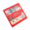 Christmas Gift Box Cutlery Stainless Steel Spoons Cute Cartoon Handle Holiday Tableware Set - Christmas Spoon 4-Piece Set [Red Box] Gold
