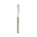 Stainless steel butter knife with green marble handle, elegant tableware for home and hotel. - Dessert Knife / Verdant