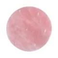 Natural pink crystal seven-star array crystal disc polished energy crystal ornament - Rose Quartz / 80*80*8mm
