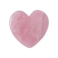 Natural Rose Quartz Gua Sha Tool Heart Shape Face Massage Stone Spa Facial Scraping Board Care - Peach Heart Gua Sha Board