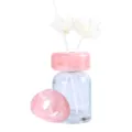 Tappo per bottiglia di aromaterapia in cristallo di quarzo rosa naturale articolo in vetro. - Quarzo Rosa (Rombo)