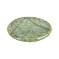 Natuurlijke jade kristal steen onderzetter warmte-isolerende antislip thee kop mat - 90*90*8mm / Zuidelijke Jade