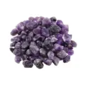Natural rough amethyst crystal stone chips for aromatherapy diffuser and room decor. - 2-3cm-100g / Deep Amethyst