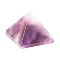Natürlicher Amethyst Kristall Pyramide Energie Stein Büro Feng Shui Heilung Dekoration - Amethyst / S