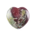 Natürlicher Kristall 3cm Herz Ornament rosa Edelstein Stein Handwerk Dekoration Geschenk - Drachenblutstein / 30x30x15mm