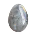 Uovo di cristallo in pietra naturale per massaggio con esercizi di Kegel pietra decorativa - Labradorite Bianca / 30*45mm